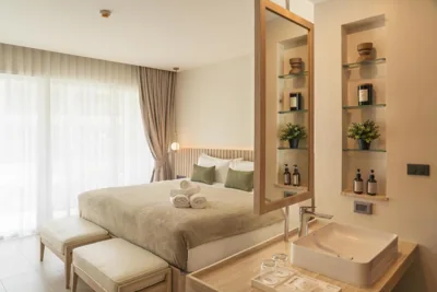 수영장 전망 디럭스 킹/트윈룸 — Niranapa Boutique Resort